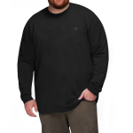 No.1 OVERS Men's Plus Size Cotton L/Sleeve R/Neck T-Shirts (XL-10XL)