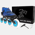 ZICO Professional Inline Speed Racing Skates Shoes With 110mm Wheels - Image 9