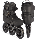 Cougar 3 Wheels Black Professional Inline Skates With 110mm Wheels Size - Image 5