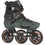 Cougar 3 Wheels Green Professional Inline Skates With 110mm Wheels Size