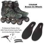 Cougar Green Professional Inline Skates For Adults Urban Style Skates Shoes. (39-44) - Image 6