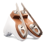 2nd BAUD White Ladies Figure Ice Skates Shoes with Skates Bag - Image 2