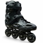 Full Black Professional Inline Skates For Adults Urban Style Skates Shoes. (36-47)