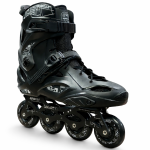 Full Black Professional Inline Skates For Adults Urban Style Skates Shoes