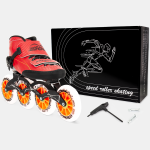 ZICO Professional Inline Speed Racing Skates Shoes With 110mm Wheels - Image 9