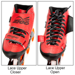 ZICO Professional Inline Speed Racing Skates Shoes With 110mm Wheels - Image 8