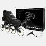 ZICO Professional Inline Speed Racing Skates Shoes With 110mm Wheels - Image 9