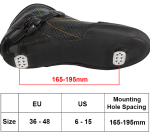 ZICO Professional Inline Speed Racing Skates Shoes With 110mm Wheels - Image 6