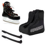 Vik-Max Hockey Ice Skates With Full Set with Blade Cover and Skate Bag