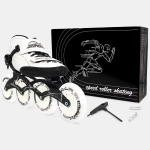 ZICO Professional Inline Speed Racing Skates Shoes With 110mm Wheels - Image 9