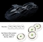 ZICO Professional Inline Speed Racing Skates Shoes With 110mm Wheels - Image 5