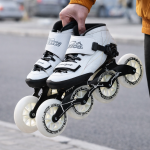 ZICO Professional Inline Speed Racing Skates Shoes With 110mm Wheels. 36-48 - Image 9
