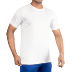 Men’s Top Crew Neck Short Sleeve Active Wear Athletic Fitness T-Shirt - Image 7