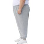 No.9.6 OVERS Men's Plus Size Cotton Track Pant, Big & Tall Activewear Trouser For Men. 2XL-13XL - Image 2