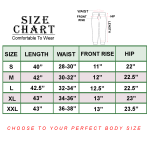 Men's Black Joggers, Elastic Waistband, Cuffed Ankles With Bottom Elastic - Image 7