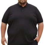 NO.6.1 OVERS Men’s Plus Size Polo T-Shirt | Super Jumbo Big & Tall Short Sleeve Polo Shirt