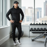 Overs Men's Track Suit Set Casual Set Jogging Workout Suit - Image 3