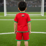 OVERS Oman Football Jersey Set for Kids, Youth & Men – Short Sleeve Soccer Shirt & Shorts - Image 2