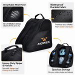 MOVEX Inline Skates Bag,Roller Skates Bag,Ice Skates Bag,Outdoor Skate Bag with Breathable 3 Layer Bag - Image 9