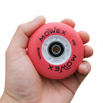 MOWEX 4pcs Multicolored LED Flash Inline Skates Wheels with ABEC-9 Bearings. - Image 4