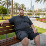 OVERS Plus Size Men's H/S T-Shirts With Cargo Shorts Set - Image 6