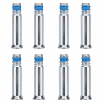 OVERS 8pcs Inline Skate Axle Replacement – High-Strength Wheel Screw Bolt Fittings for Inline Skates & Rollerblades.