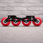 MOWEX 8pcs LED Flash Inline Skates Wheels with ABEC-9 Bearings. - Image 3