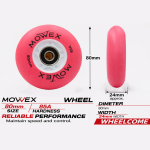 MOWEX 8pcs LED Flash Inline Skates Wheels with ABEC-9 Bearings. - Image 7