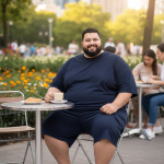 OVERS Plus Size Men's H/S T-Shirts With Cargo Shorts Set - Image 8