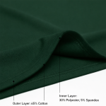 OVERS Plus Size Men's H/S T-Shirts With Cargo Shorts Set - Image 3