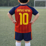 OVERS Spain Football Jersey Set for Kids, Youth Men – Short Sleeve Soccer Shirt & Shorts - Image 5