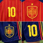 OVERS Spain Football Jersey Set for Kids, Youth Men – Short Sleeve Soccer Shirt & Shorts - Image 4