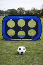 Portable Soccer Goal Training Net with Target Zones – Foldable Pop-Up Football Goal Set for Kids & Adults, Indoor Outdoor Practice Net with Carry Bag & Accuracy Shooting Targets - Image 10