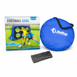 Portable Soccer Goal Training Net with Target Zones – Foldable Pop-Up Football Goal Set for Kids & Adults, Indoor Outdoor Practice Net with Carry Bag & Accuracy Shooting Targets - Image 8