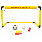 OVERS Portable Kids Soccer Goal Set – Mini Indoor Outdoor Football Net with Ball, Pump, Training Accessories & Carry Setup for Backyard, Garden & Home Practice - Image 7