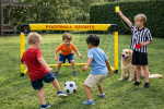 OVERS Portable Kids Soccer Goal Set – Mini Indoor Outdoor Football Net with Ball, Pump, Training Accessories & Carry Setup for Backyard, Garden & Home Practice - Image 5