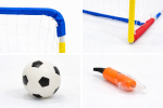 Foldable Kids Football Goal Post Set – Mini Soccer Net with Ball, Pump & Accessories for Indoor Outdoor Use - Image 8