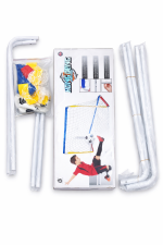 Foldable Kids Football Goal Post Set – Mini Soccer Net with Ball, Pump & Accessories for Indoor Outdoor Use - Image 2