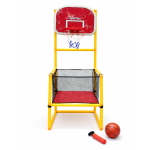 Kids Basketball Hoop Arcade Game Set – Indoor Mini Basketball Stand with Backboard, Net, Ball & Pump, Score Toss Game for Kids, Home & Backyard Play