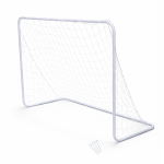 Portable Soccer Goal with Net – Durable Steel Frame Backyard Training Goal, Easy Assembly, Includes Ground Stakes for Stability, Ideal for Kids & Adults Practice Football Goal Net for Outdoor Use - Image 2
