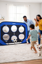 Portable Soccer Goal Training Net with Target Zones – Foldable Pop-Up Football Goal Set for Kids & Adults, Indoor Outdoor Practice Net with Carry Bag & Accuracy Shooting Targets - Image 3