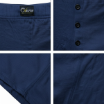 OVERS Plus Size Men's Boxers, Cotton Underwear Loose Fit Boxer Shorts. 2XL-13XL - Image 2
