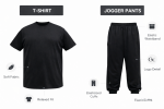 OVERS Plus Size Men’s Black T-Shirt & Jogger Pants Set 2XL–10XL - Image 9