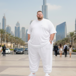 OVERS Plus Size Men’s White T-Shirt & Jogger Pants Set 2XL–10XL - Image 8