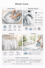 OVERS Plus Size Men’s White T-Shirt & Jogger Pants Set 2XL–10XL - Image 9