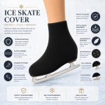 OVERS Ice Skate Boot Covers, Protect and be Performance Ready For Skating. S-3XL - Image 10