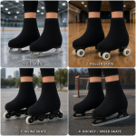 OVERS Ice Skate Boot Covers, Protect and be Performance Ready For Skating. S-3XL - Image 9
