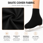 OVERS Ice Skate Boot Covers, Protect and be Performance Ready For Skating. S-3XL - Image 6