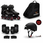 OVERS 4in1 Set Professional Inline Skates Shoes, Helmet, Protection, Skates Bag for Adults, 36-44