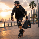 OVERS 4in1 Set Professional Inline Skates Shoes, Helmet, Protection, Skates Bag for Adults, 36-44 - Image 4